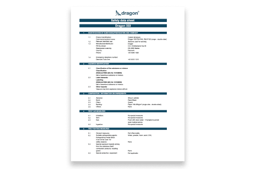 safety data sheet